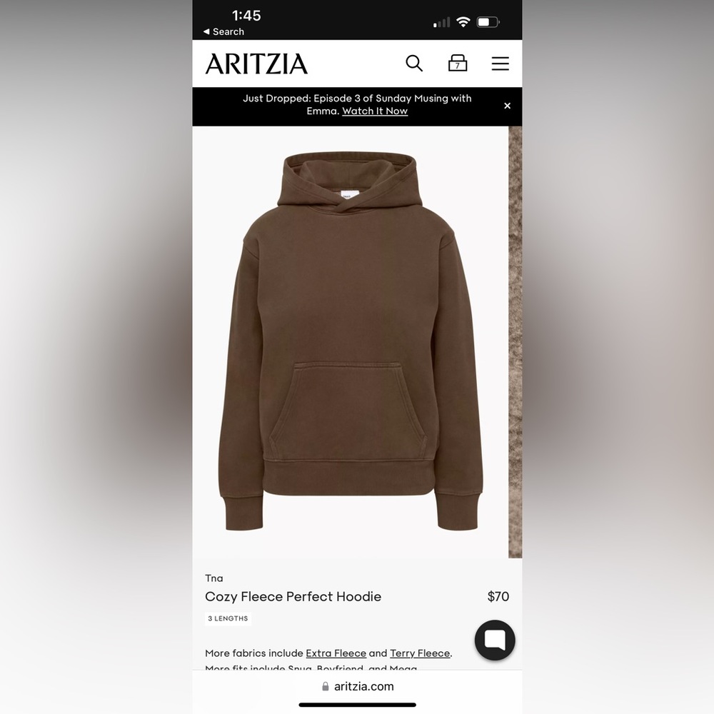 Aritzia tna sweater